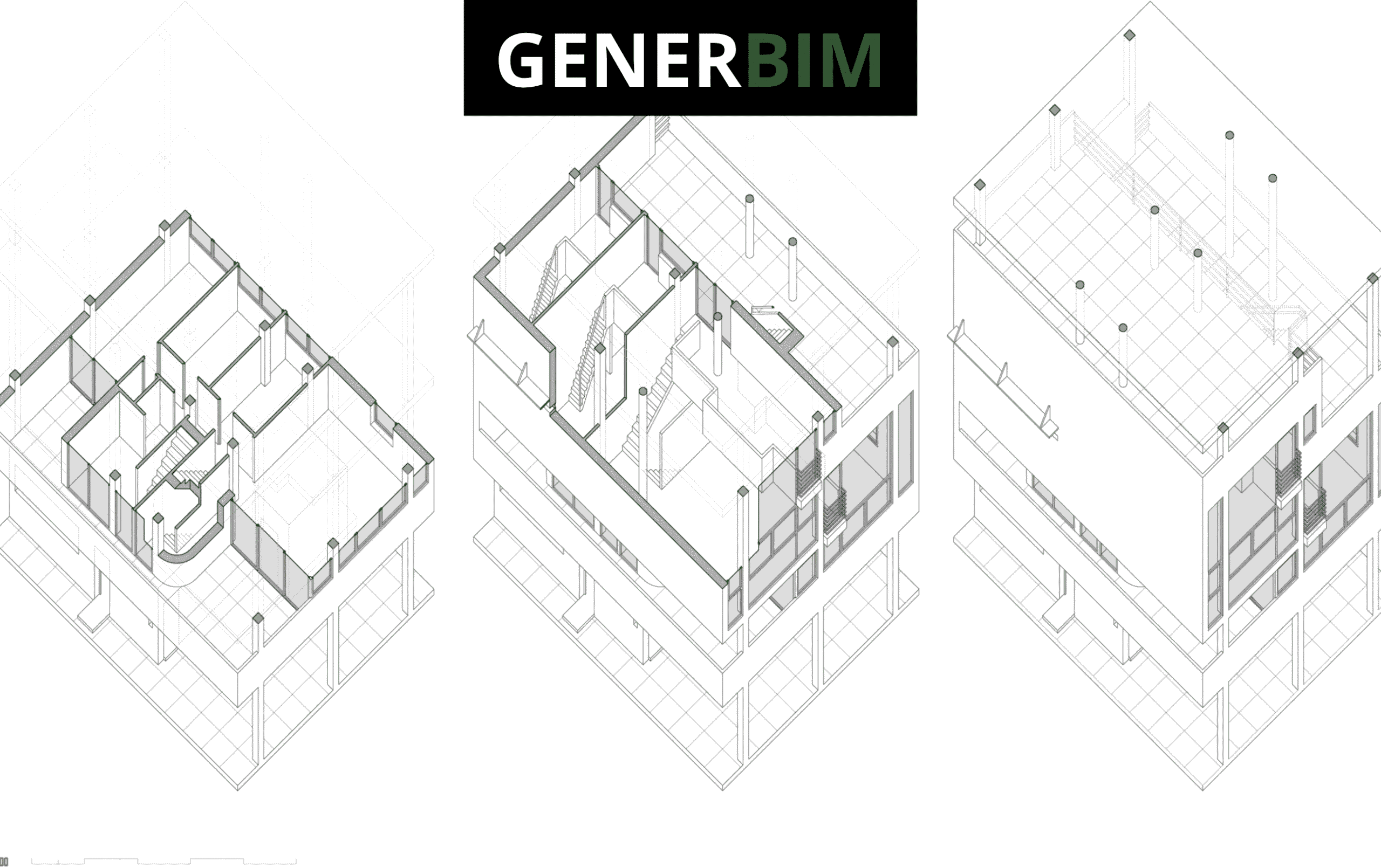Plano digital de un local comercial-Generbim
