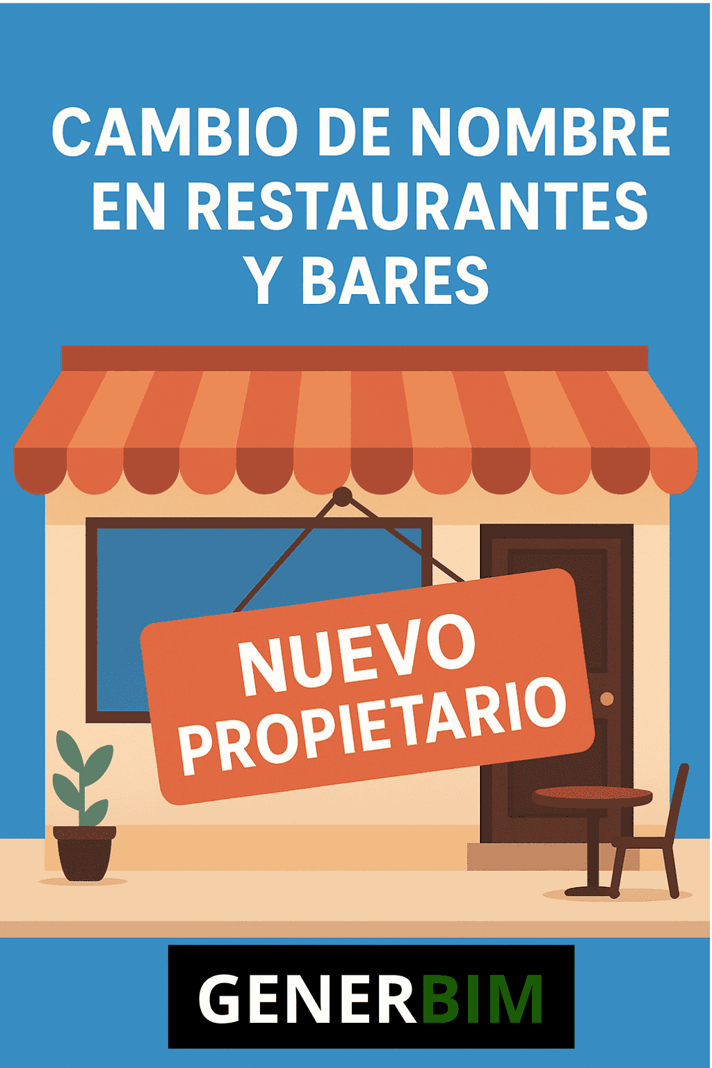 Cambio de nombre en restaurante bar